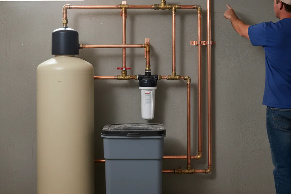 Whole-house water treatment system installed in Rockport